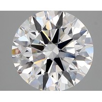 Lab Created 2.33 Carat D-VS1 Round Diamond Lab Created 2.33 Carat D-VS1 Round Diamond