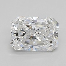 Lab Created 0.72 Carat D-VS1 Radiant Cut Diamond