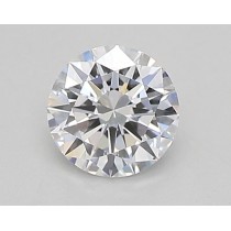Lab Created 0.36 Carat D-VS1 Round Diamond