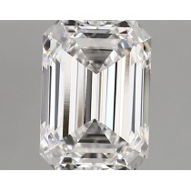 Lab Created 1.60 Carat D-VVS2 Emerald Cut Diamond Lab Created 1.60 Carat D-VVS2 Emerald Cut Diamond