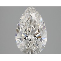 Lab Created 2.69 Carat F-VVS2 Pear Shaped Diamond Lab Created 2.69 Carat F-VVS2 Pear Shaped Diamond