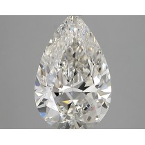 Lab Created 2.74 Carat G-VVS2 Pear Shaped Diamond Lab Created 2.74 Carat G-VVS2 Pear Shaped Diamond