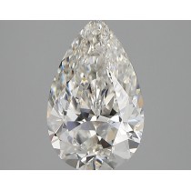 Lab Created 2.52 Carat F-VVS2 Pear Shaped Diamond Lab Created 2.52 Carat F-VVS2 Pear Shaped Diamond