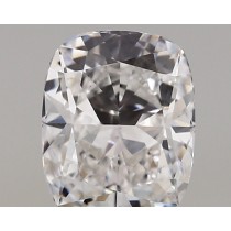 Lab Created 1.52 Carat F-VVS2 Cushion Cut Diamond