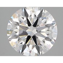 Lab Created 2.26 Carat D-VS1 Round Diamond