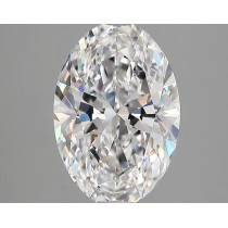 Lab Created 2.60 Carat E-VS1 Oval Diamond Lab Created 2.60 Carat E-VS1 Oval Diamond