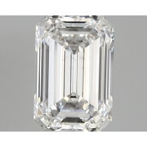 Lab Created 2.56 Carat F-VS2 Emerald Cut Diamond