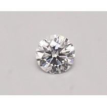 Lab Created 0.27 Carat D-VS1 Round Diamond