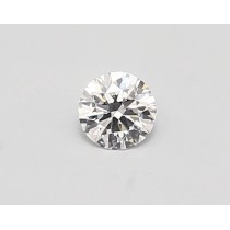 Lab Created 0.21 Carat D-VS1 Round Diamond