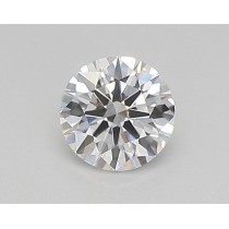 Lab Created 0.24 Carat D-VS1 Round Diamond
