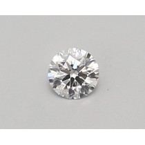 Lab Created 0.22 Carat D-VVS1 Round Diamond