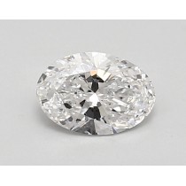 Lab Created 0.91 Carat D-SI1 Oval Diamond Lab Created 0.91 Carat D-SI1 Oval Diamond