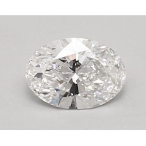 Lab Created 0.83 Carat E-VS1 Oval Diamond