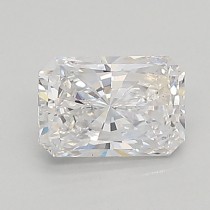 Lab Created 0.66 Carat D-VS2 Radiant Cut Diamond