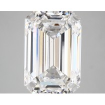 Lab Created 5.19 Carat G-VS1 Emerald Cut Diamond Lab Created 5.19 Carat G-VS1 Emerald Cut Diamond