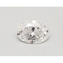 Lab Created 0.38 Carat D-VS1 Oval Diamond Lab Created 0.38 Carat D-VS1 Oval Diamond