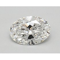Lab Created 0.85 Carat E-VS2 Oval Diamond