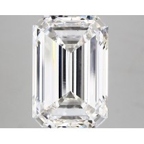 Lab Created 5.50 Carat F-VS1 Emerald Cut Diamond Lab Created 5.50 Carat F-VS1 Emerald Cut Diamond