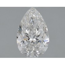 0.82 Carat G-SI2 Pear Shaped Natural Diamond