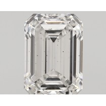 Lab Created 1.62 Carat F-SI1 Emerald Cut Diamond Lab Created 1.62 Carat F-SI1 Emerald Cut Diamond