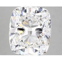 Lab Created 4.03 Carat F-VS1 Cushion Cut Diamond