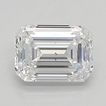 Lab Created 0.96 Carat D-VS2 Emerald Cut Diamond Lab Created 0.96 Carat D-VS2 Emerald Cut Diamond