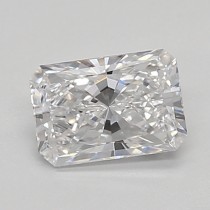 Lab Created 0.55 Carat D-VS1 Radiant Cut Diamond