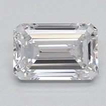 Lab Created 0.91 Carat D-VS1 Emerald Cut Diamond Lab Created 0.91 Carat D-VS1 Emerald Cut Diamond