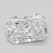 Lab Created 0.66 Carat D-VS1 Radiant Cut Diamond