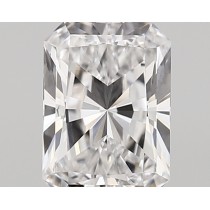 Lab Created 1.34 Carat D-VS1 Radiant Cut Diamond