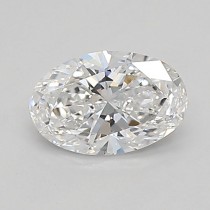 Lab Created 0.49 Carat D-VS1 Oval Diamond