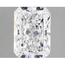 Lab Created 1.68 Carat E-SI1 Radiant Cut Diamond