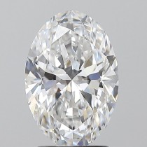 2.08 Carat D-VVS2 Oval Natural Diamond