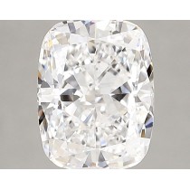 Lab Created 1.59 Carat D-VS1 Cushion Cut Diamond