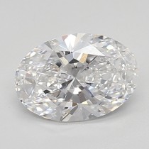Lab Created 0.93 Carat D-VS1 Oval Diamond