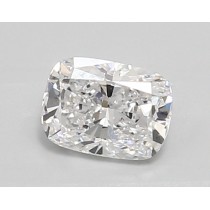 Lab Created 0.94 Carat D-VS1 Cushion Cut Diamond
