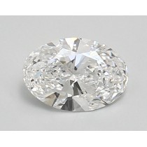 Lab Created 0.92 Carat D-VS1 Oval Diamond