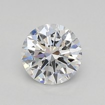 Lab Created 0.58 Carat D-VS1 Round Diamond