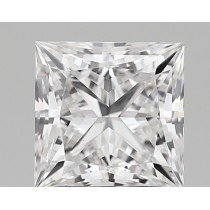 Lab Created 1.81 Carat E-VS1 Princess Cut Diamond