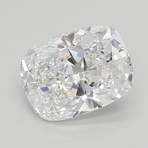 Lab Created 0.94 Carat D-VS1 Cushion Cut Diamond