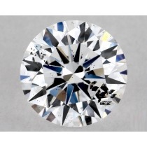 0.74 Carat D-I1 Round Natural Diamond 0.74 Carat D-I1 Round Natural Diamond