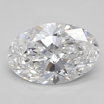 Lab Created 0.94 Carat D-VS1 Oval Diamond Lab Created 0.94 Carat D-VS1 Oval Diamond
