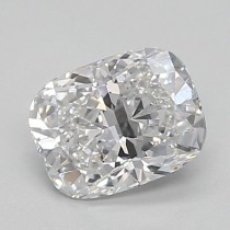 Lab Created 0.72 Carat D-VS2 Cushion Cut Diamond