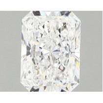 Lab Created 1.10 Carat D-VVS2 Radiant Cut Diamond