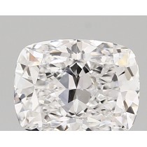 Lab Created 1.74 Carat D-VVS2 Cushion Cut Diamond