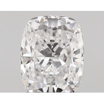 Lab Created 1.37 Carat D-VS1 Cushion Cut Diamond Lab Created 1.37 Carat D-VS1 Cushion Cut Diamond