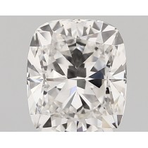 Lab Created 1.89 Carat F-VVS2 Cushion Cut Diamond