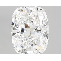 Lab Created 1.66 Carat F-VS1 Cushion Cut Diamond