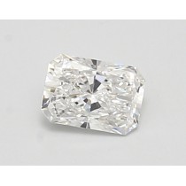 Lab Created 0.66 Carat D-VVS1 Radiant Cut Diamond
