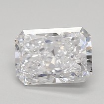 Lab Created 0.80 Carat D-VS1 Radiant Cut Diamond